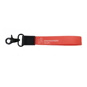Thread Wrist Lanyard Coral
